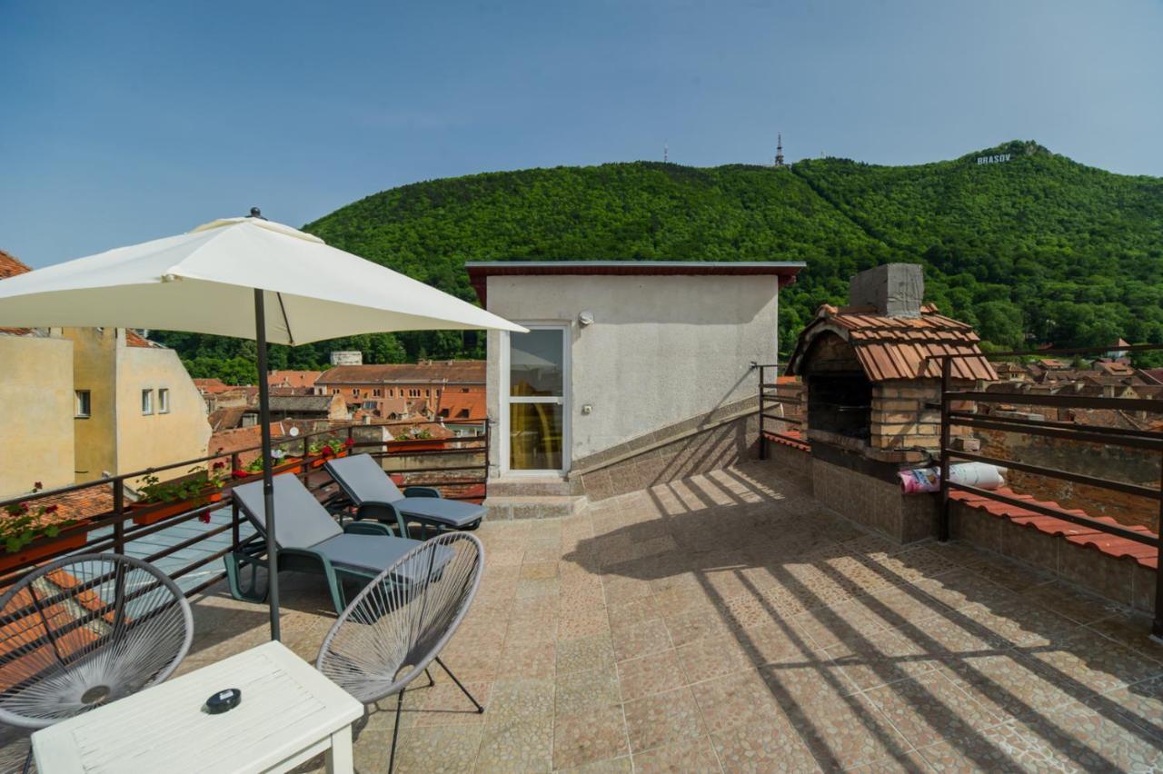 Rooftop Central Apartment Braşov Exteriör bild